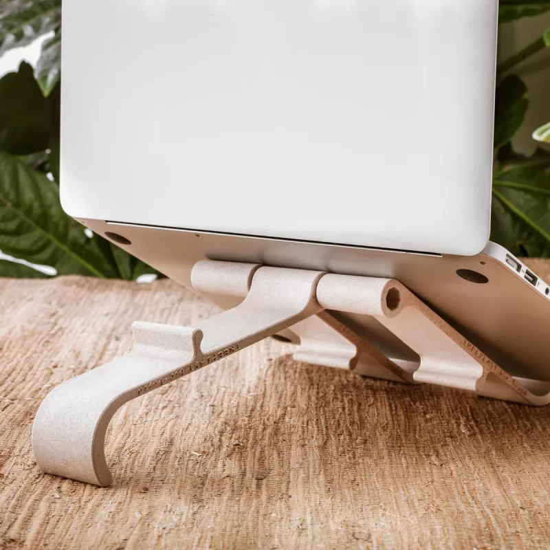 R-Go Tools Soporte para portátil y tablet R-Go Treepod, ergonómico y modular, ajustable, de base biológica