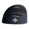 R-Go Tools Ratón ergonómico R-Go HE Break con software de pausas, mediano (tamaño de mano 165-185 mm), para zurdos, Bluetooth, negro