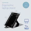 R-Go Tools Soporte para tablet y portátil R-Go Riser Duo, apto para pantallas de 10–22
