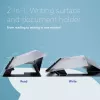 R-Go Tools Sujeta documentos R-Go Read2Write, apto para leer y escribir, ergonómico, con reposamuñecas de espuma suave, acrílico mate