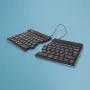 R-Go Tools Compact Break RGOSBUKWLBL teclado inalámbrico, distribución UK, negro