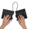 R-Go Tools Compact Break RGOSBUKWLBL teclado inalámbrico, distribución UK, negro