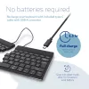 R-Go Tools Compact Break RGOSBUKWLBL teclado inalámbrico, distribución UK, negro