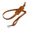 R-Go Tools Funda para portátil R-Go Viva, piel flor entera, con soporte para portátil integrado, correa de hombro, 39,6 cm (15,6 inch), marrón
