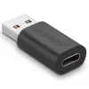 Lindy Adaptador USB 3.2 Type-A a C, USB 3.2 Type-A, USB 3.2 Type-C, Negro