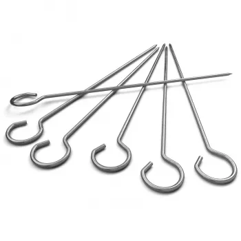 Accesorio para freidora de aire Philips HD9959/00 Kit de parrilla XXL, rejilla y brochetas, Philips, HD9285, HD963X, HD965X, HD975X, HD976X, HD986X, HD987X, Aluminio, Metal, 213 mm