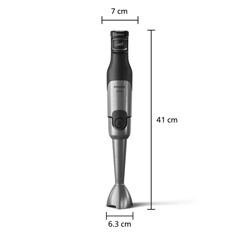 Philips 5000 series HR2682/00 Batidora de mano 1200 W Negro, Acero inoxidable