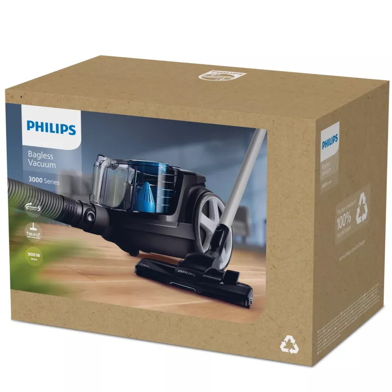 Philips Serie 3000 FC9331/09 Aspirador 1,5 l de arrastre en seco 900 W sin bolsa