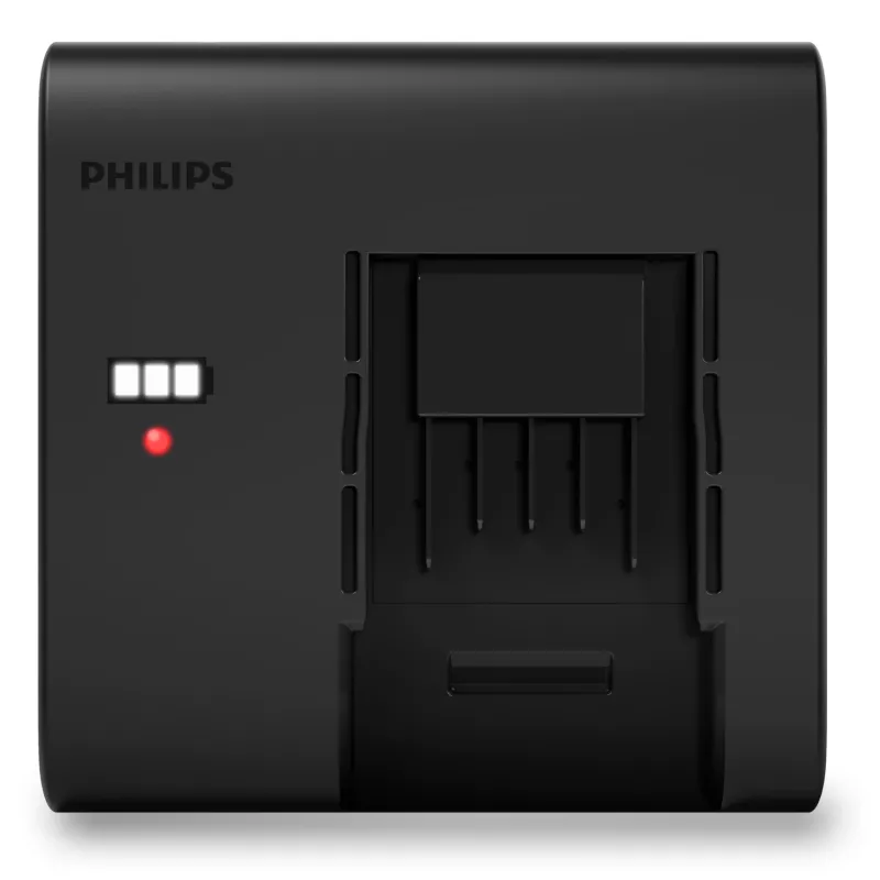 Batería Philips XV1797 para aspirador de mano, negra