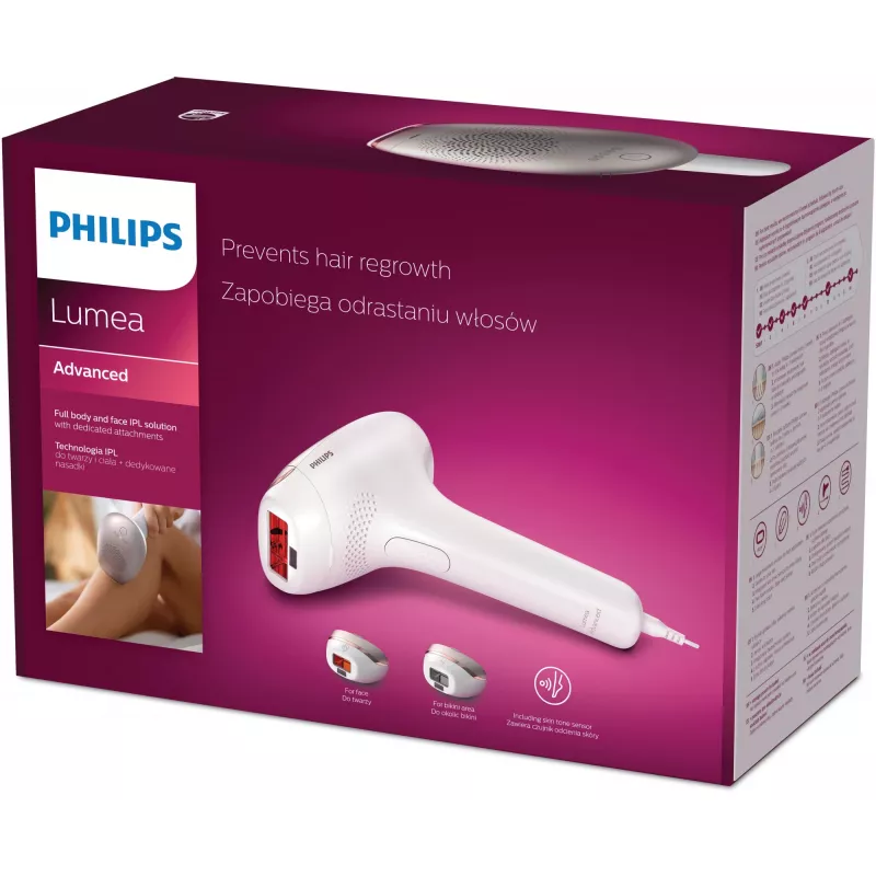 Philips Lumea Advanced SC1998/00 Depiladora de luz pulsada intensa (IPL) marfil