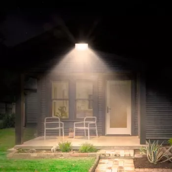 Luminaria LED de pared VISIONAL VS122-10W-40K — 10 W, 1100 lm, 4000 K para iluminación exterior/de fachada