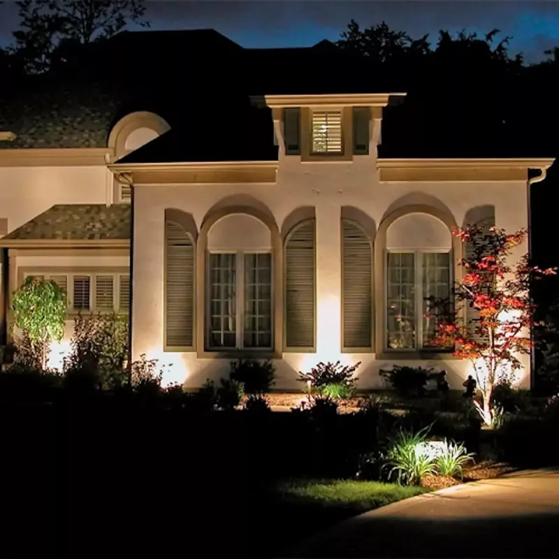 Luminaria LED de pared VISIONAL VS122-10W-40K — 10 W, 1100 lm, 4000 K para iluminación exterior/de fachada