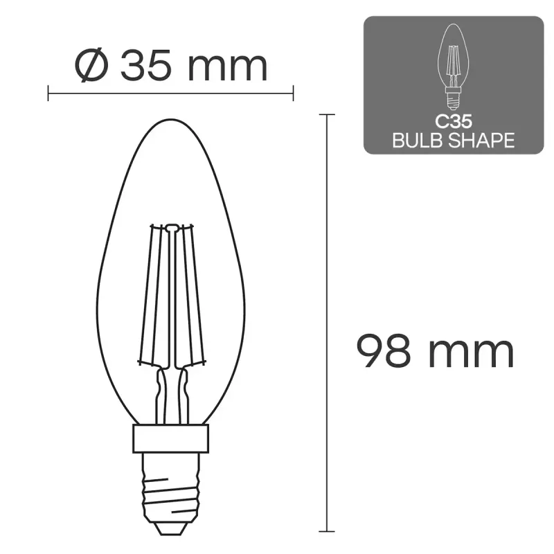 Lámpara LED VISIONAL VS-B-9 6,5 W 950 lm – lámpara doméstica de bajo consumo