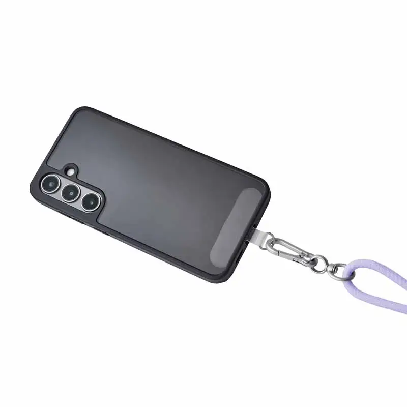 Cable-collar Intenso USB-C para móvil 60W carga rápida, longitud ajustable 1,65 m, nailon, morado