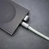 Cable-collar Intenso USB-C para móvil 60W carga rápida, longitud ajustable 1,65 m, nailon, verde