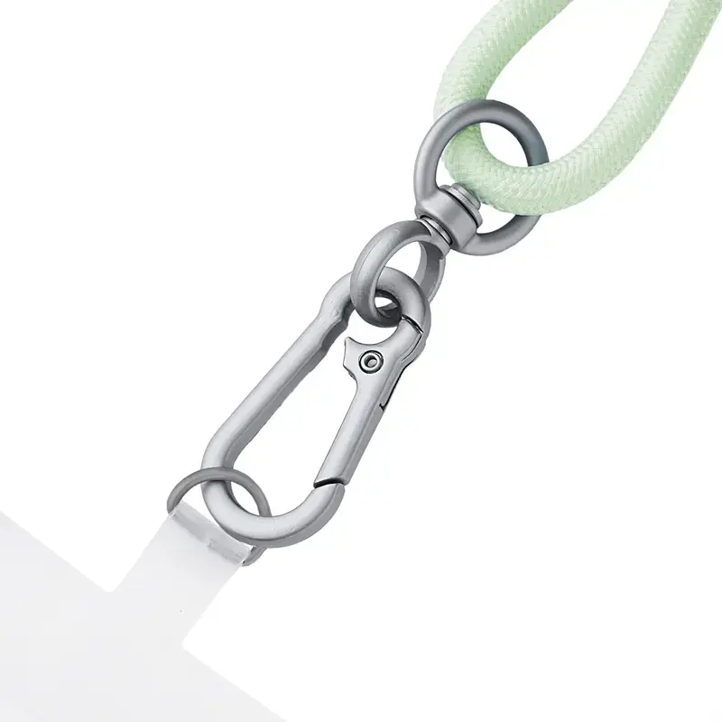 Cable-collar Intenso USB-C para móvil 60W carga rápida, longitud ajustable 1,65 m, nailon, verde