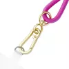 Cable-collar Intenso USB-C para móvil 60 W carga rápida, longitud ajustable 1,65 m, nailon, rosa neón