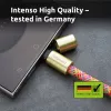 Cable-collar Intenso USB-C para móvil 60 W carga rápida, longitud ajustable 1,65 m, nailon, multicolor