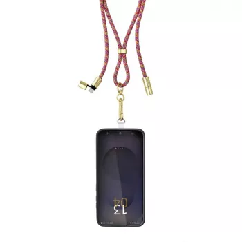 Cable-collar Intenso USB-C para móvil 60 W carga rápida, longitud ajustable 1,65 m, nailon, multicolor