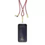 Cable-collar Intenso USB-C para móvil 60 W carga rápida, longitud ajustable 1,65 m, nailon, multicolor
