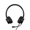 Lindy 20439 auriculares de oficina USB-C con adaptador de USB-A a USB-C