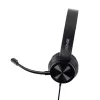 Lindy 20439 auriculares de oficina USB-C con adaptador de USB-A a USB-C
