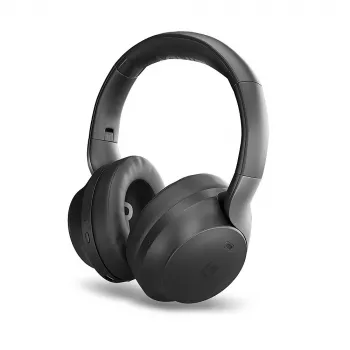 Auriculares inalámbricos Lindy LHXW-e con cancelación activa de ruido - negro