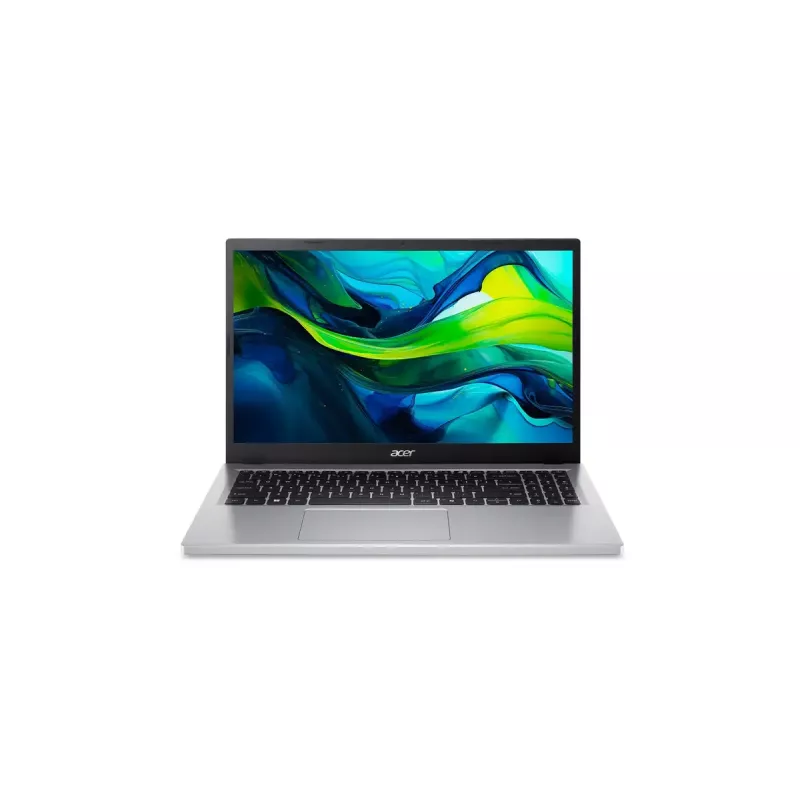 Acer Aspire Go 15 AG15-32P-373M — Intel Core 3 N355, 15,6 inch FHD, 16 GB DDR5, 512 GB SSD, Windows 11 Home, plata