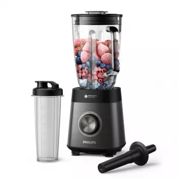 Batidora de vaso Philips 5000 Serie HR3041/00 negra gris