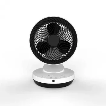 Ventilador doméstico con aspas Stylies Gemma negro blanco 2000W sobremesa