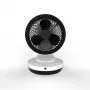 Ventilador doméstico con aspas Stylies Gemma negro blanco 2000W sobremesa