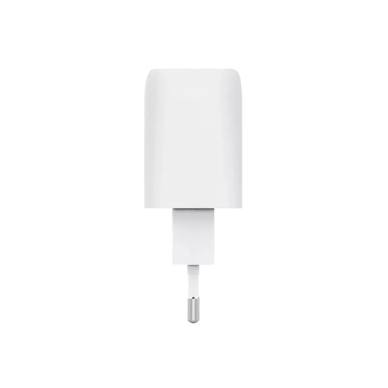 Cargador USB-C GaN TRUST Maxo 45W, 45 W, salida USB-C, máx. 20 V, cable de 2 m, blanco