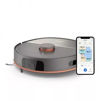 Robot aspirador Philips XU5000/10 — bolsa de polvo de 0,26 L, Li‑Ion 4800 mAh, 200 min de autonomía