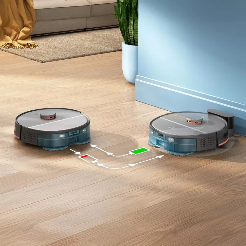 Robot aspirador Philips XU5000/10 — bolsa de polvo de 0,26 L, Li‑Ion 4800 mAh, 200 min de autonomía