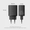 Vention FERW0-EU cargador de pared 65 W, 3 puertos USB, blanco