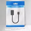 Vention tarjeta de sonido USB externa de 2 puertos 0,15 m negro 2.1 canales 16 bits