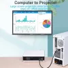 Vention adaptador DisplayPort macho a HDMI hembra negro DP HDMI bañado en oro