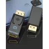 Vention adaptador DisplayPort macho a HDMI hembra negro DP HDMI bañado en oro