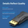 Adaptador DisplayPort a HDMI Vention HBOB0, DisplayPort macho a HDMI hembra, negro, contactos bañados en oro
