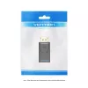 Adaptador DisplayPort a HDMI Vention HBKB0 — DP macho a HDMI hembra, negro, contactos bañados en oro