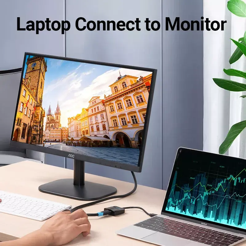 Vention TDCBB adaptador de HDMI a USB-C