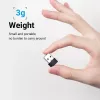 Adaptador USB Vention CDWB0 USB 2.0 macho a USB-C hembra negro PVC
