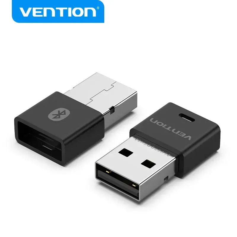 Adaptador de red USB Bluetooth Vention NAHB0 — host USB inalámbrico, interfaz Bluetooth, negro