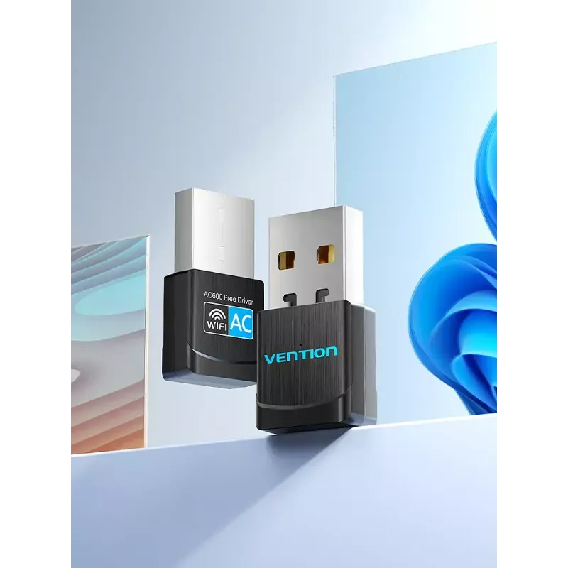 Vention KDSB0 adaptador Wi-Fi USB, doble banda 2,4G/5G