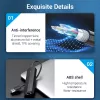 Hub USB 2.0 Vention de 3 puertos con adaptador Ethernet 100M, host USB 2.0, 4 puertos, negro
