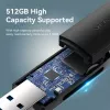 Vention CLGB0 lector de tarjetas 2 en 1, USB 3.0 A, SD + TF, doble letra de unidad, negro