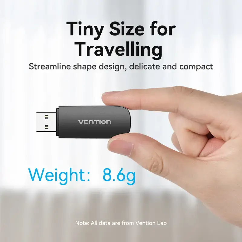 Vention lector de tarjetas 2 en 1 USB 3.0 A SD+TF, USB 3.2 Gen 1, 5000 Mbit/s, negro