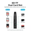 Vention lector de tarjetas 2 en 1 USB 3.0 A SD+TF, USB 3.2 Gen 1, 5000 Mbit/s, negro