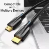 Vention cable HDMI 8K 2 m negro 48 Gbit/s HDMI 2.1