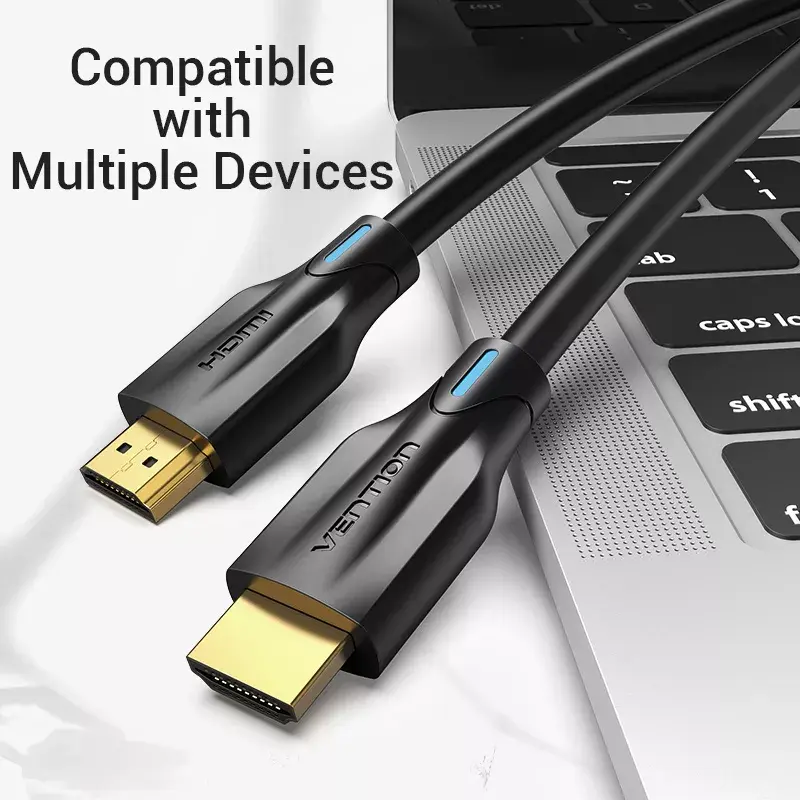 Vention cable HDMI 8K 2 m negro 48 Gbit/s HDMI 2.1